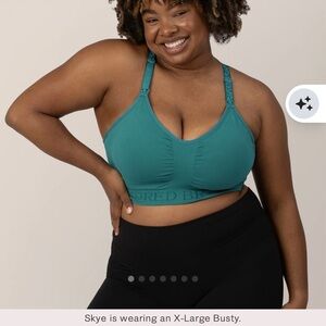 Teal Kindred Bravely Sports Bra X- Busty